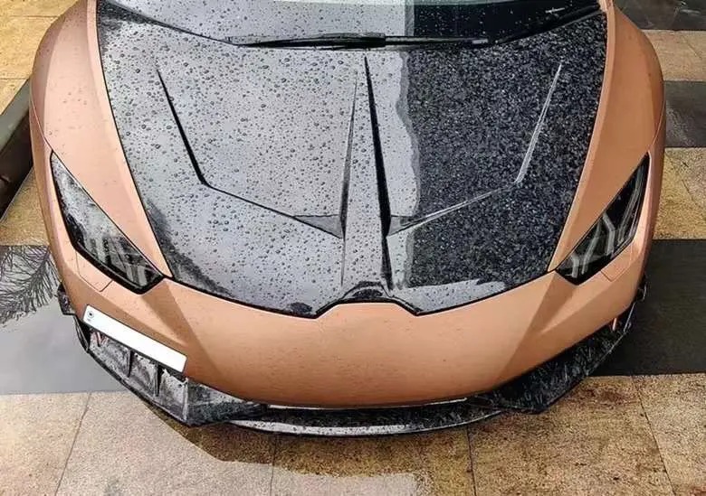 Automoniles New LP580 LP610 1016 Carbon Fiber Engine Cover Hood Bonnet Scoop for  Car Exterior